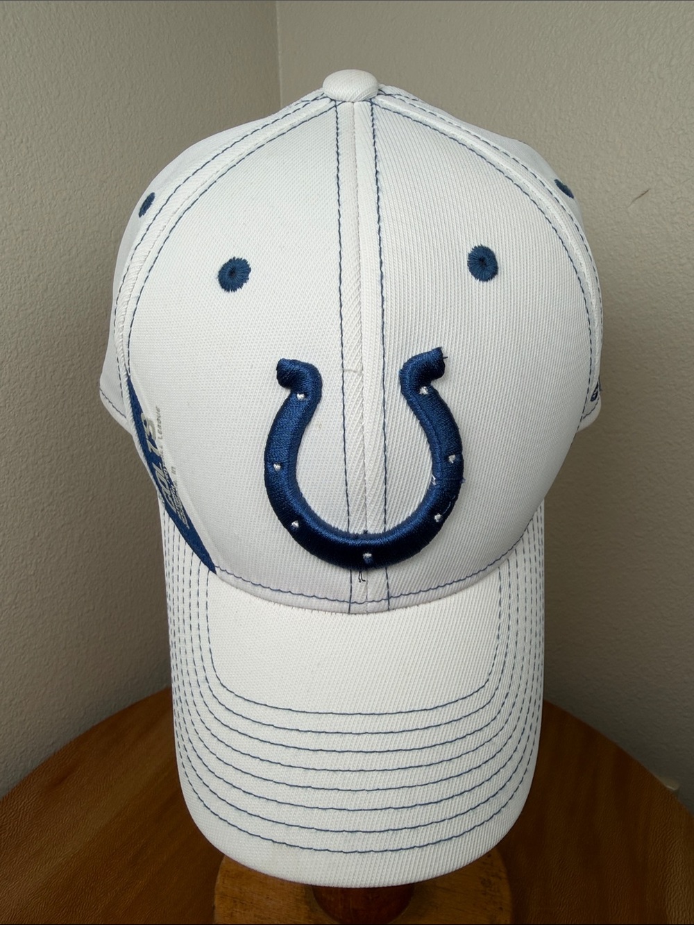 Reebok Indianapolis Colts Hat Cap NFL Onfield Blue White L/XL